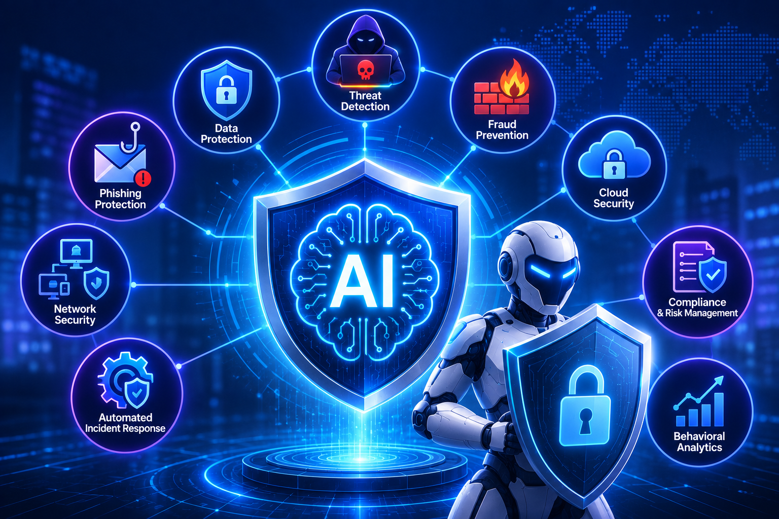AI-Powered Cybersecurity: Protecting Businesses Against Modern Threats